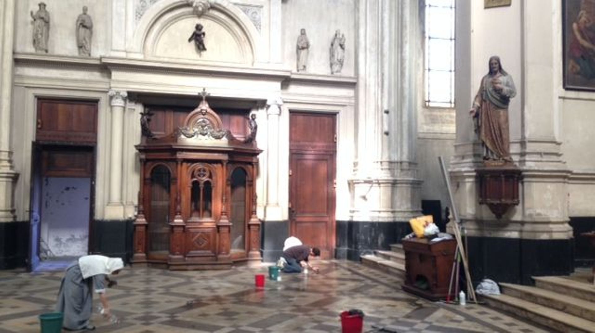 Bruxelles: l'église Sainte-Catherine s'apprête à rouvrir ses portes