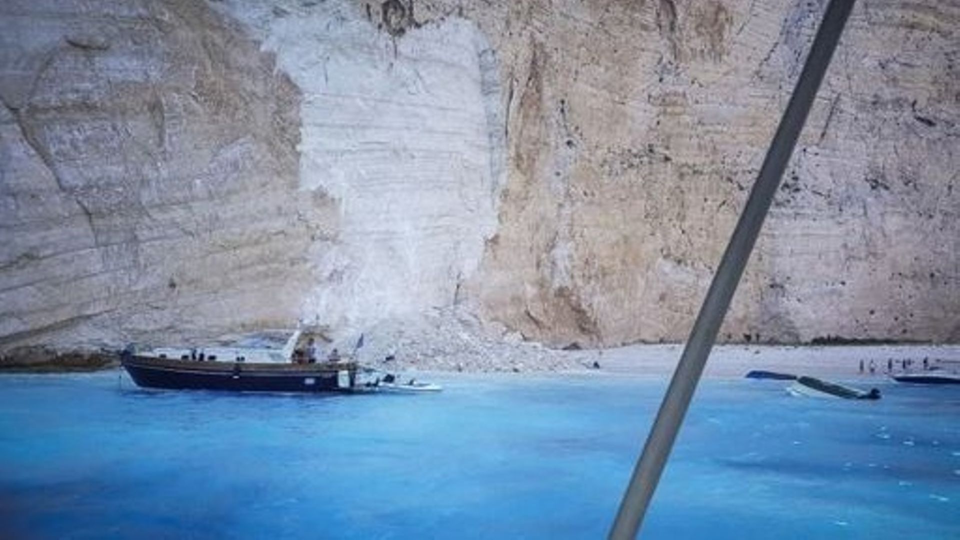 Grèce : la célèbre baie du Naufrage sur l’île de Zante interdite d’accès.