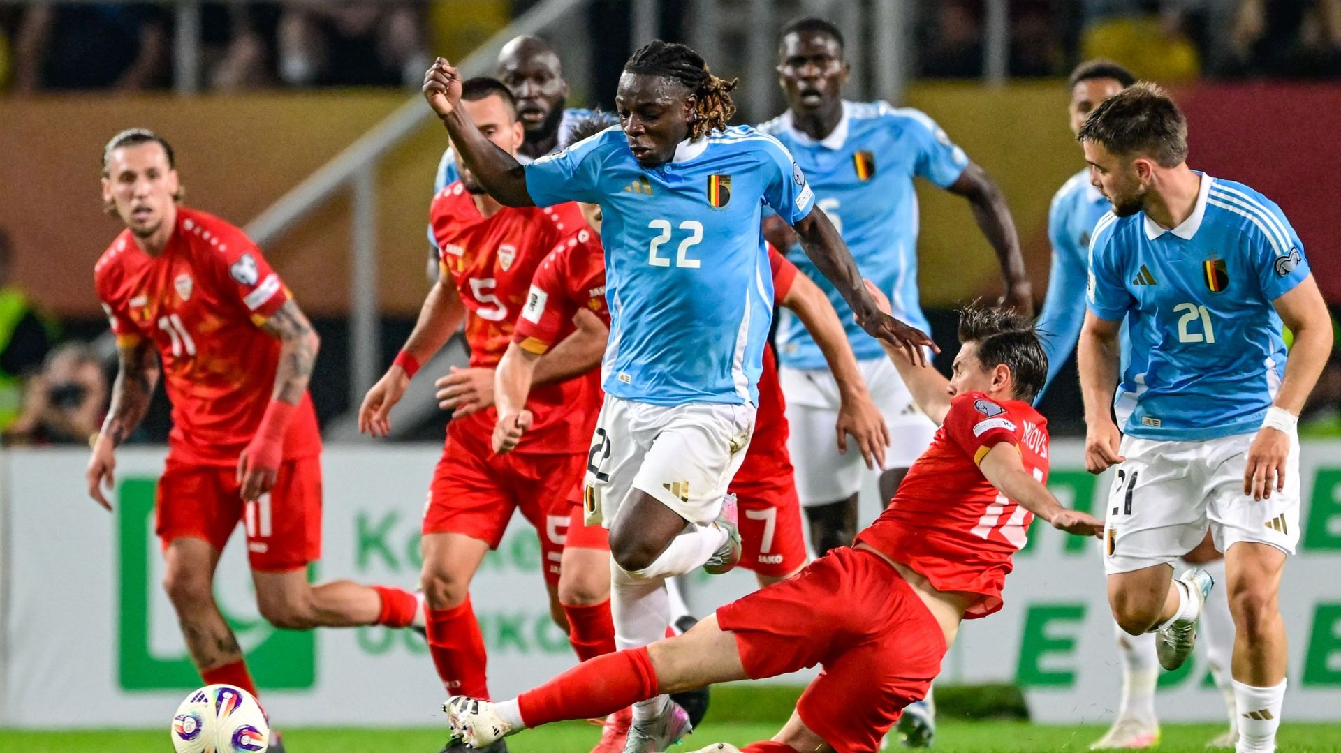 Belgique-Macédoine du Nord : gagner pour s’installer en tête, la mission des Diables Rouges (Direct vidéo dès 19h)