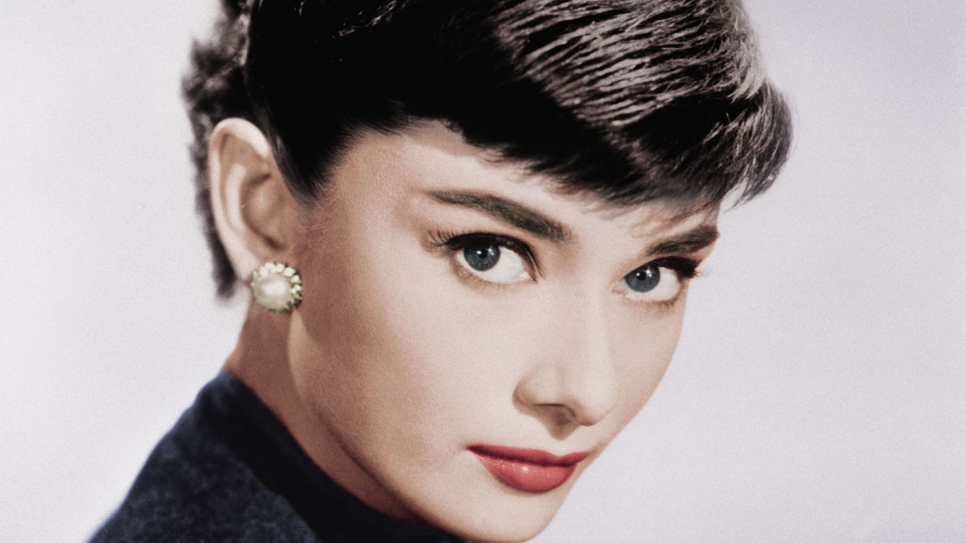 Portrait of Actress Audrey Hepburn