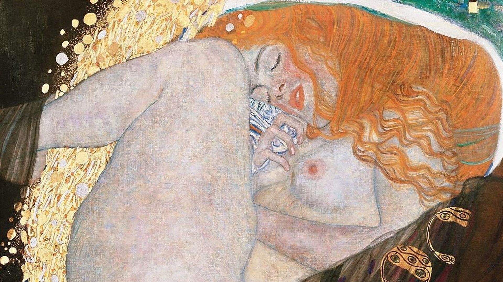 Danaé, de Gustav Klimt –