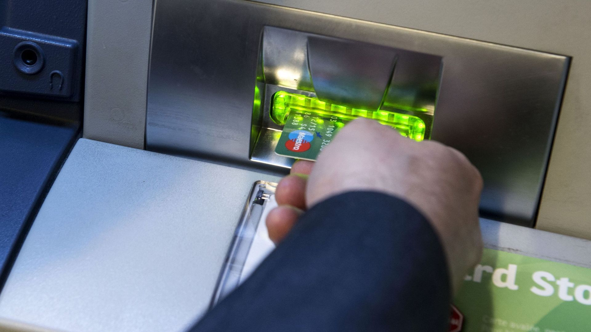 Les retraits d'argent aux distributeurs ne seront pas possibles.
