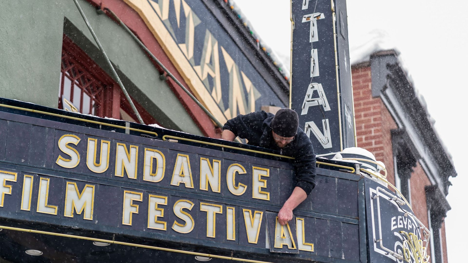 Les préparatifs commencent pour le Sundance Film Festival 2023.