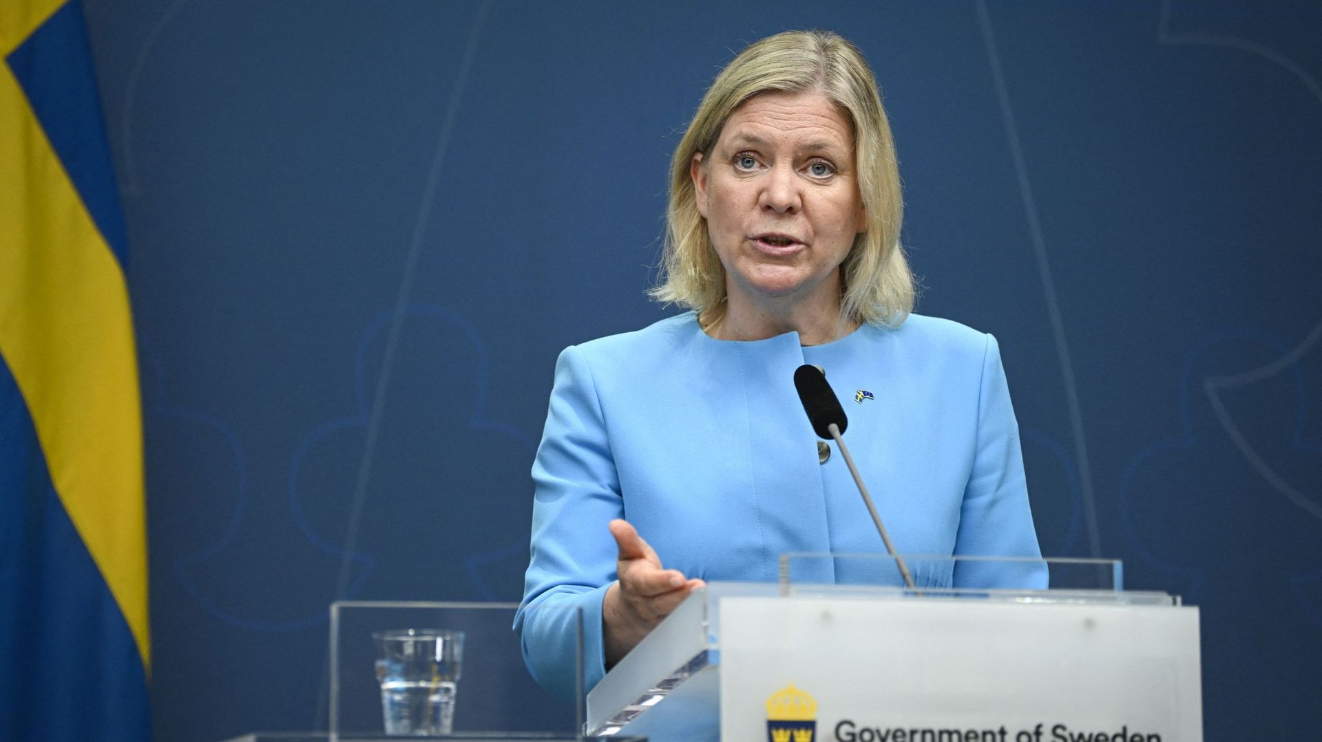 La Première ministre suédoise, Magdalena Andersson.