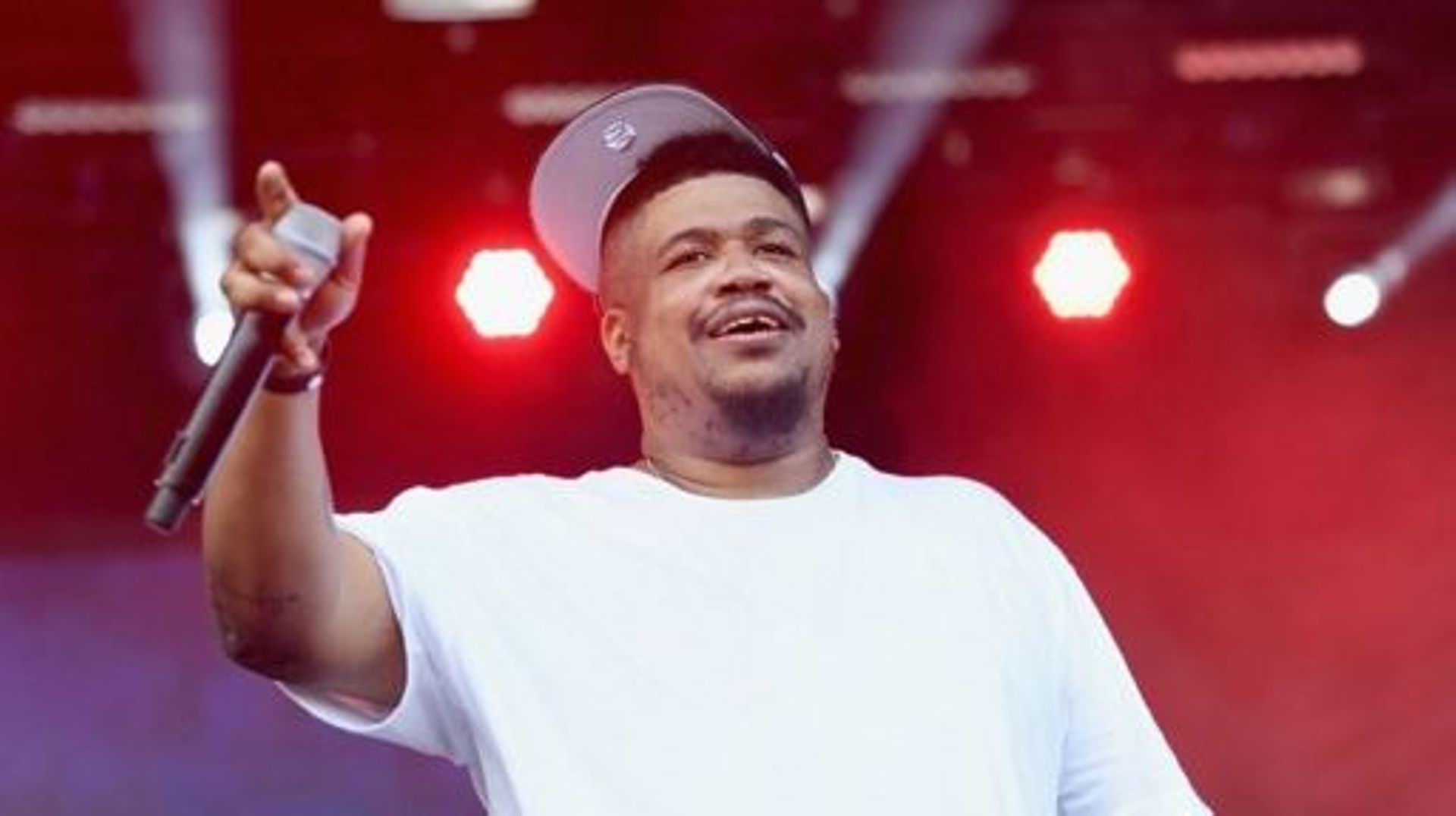 (FILES) In this file photo taken on September 16, 2017, rapper David Jude Jolicoeur, of De La Soul, performs onstage during the Meadows Music And Arts Festival - Day 2 at Citi Field in New York City. David Jolicoeur, member of the De La Soul trio who went