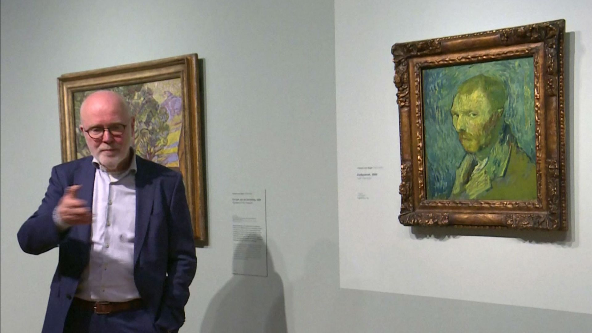 Un autoportrait de Van Gogh souffrant de psychose authentifié.