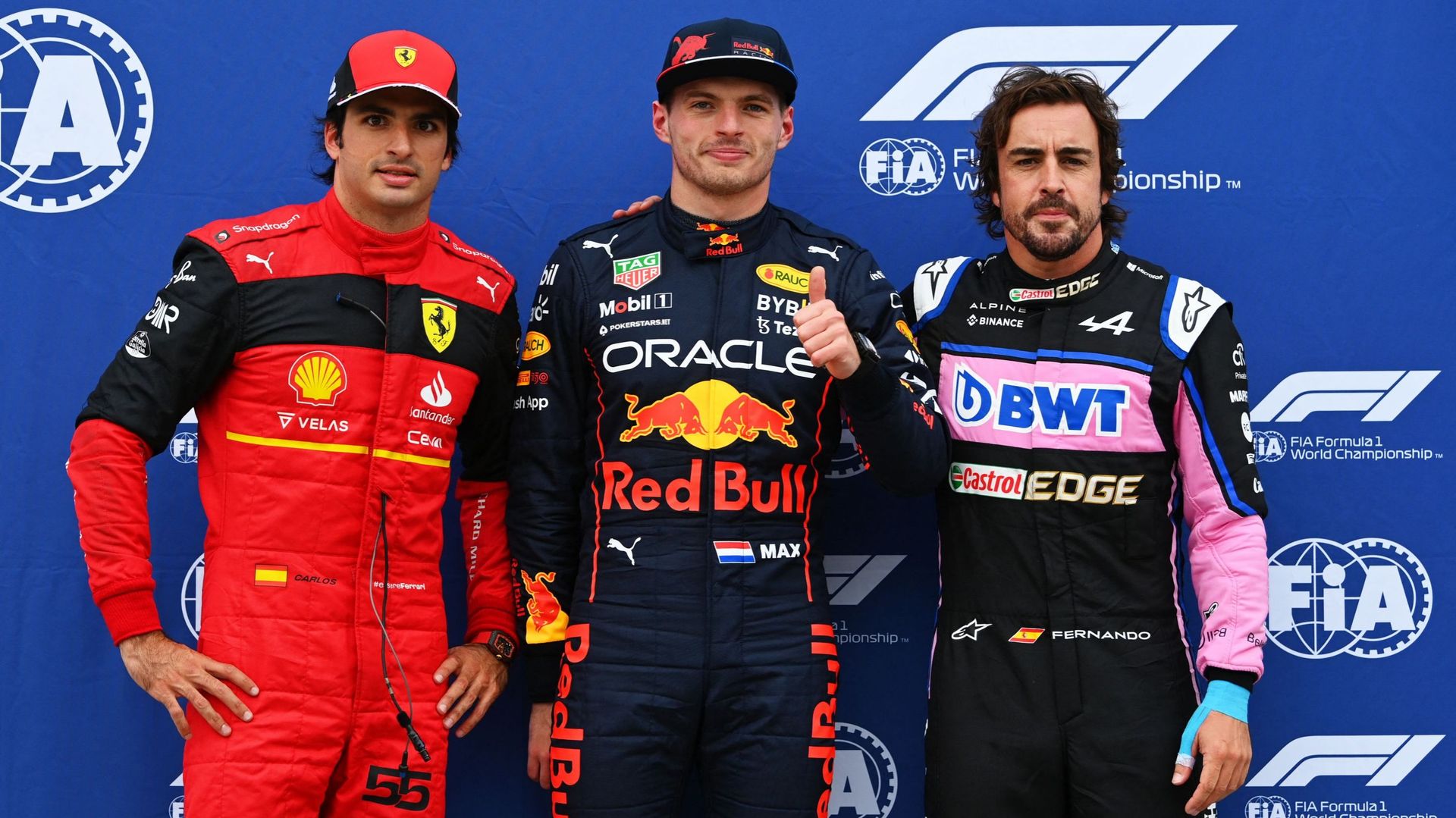 F1 Canada : Sainz, Verstappen et Alonso
