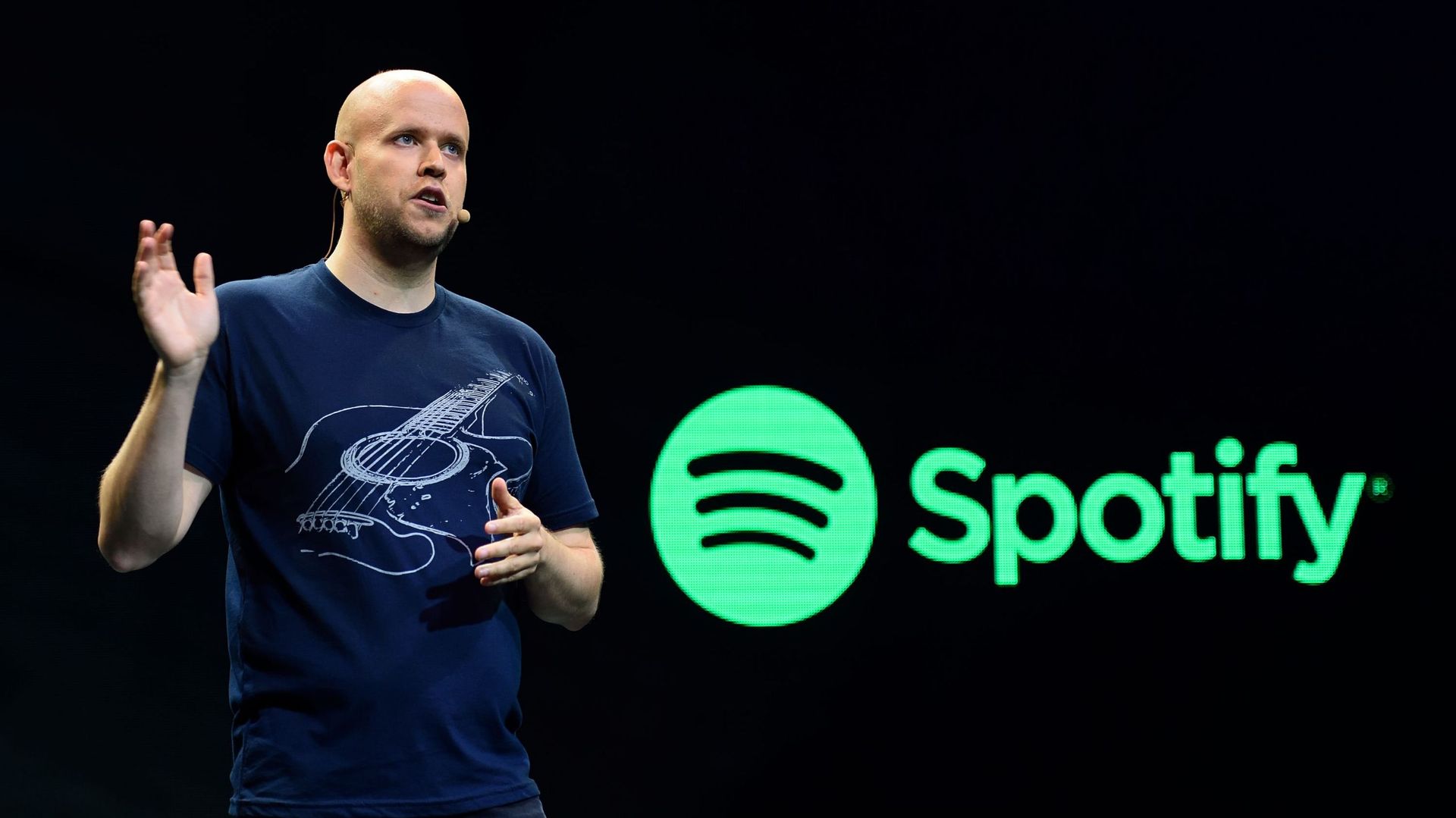 Daniel Ek, patron et fondateur de Spotify