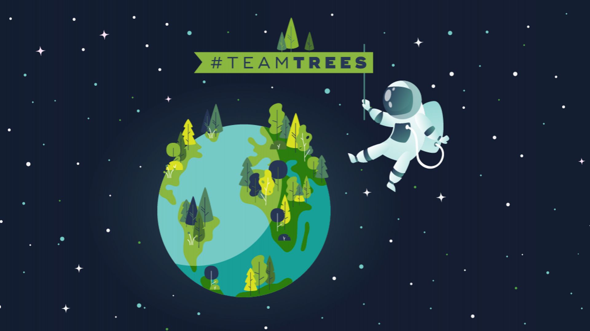 TeamTrees : Des Youtubeurs récoltent 20 millions de dollars pour planter des arbres