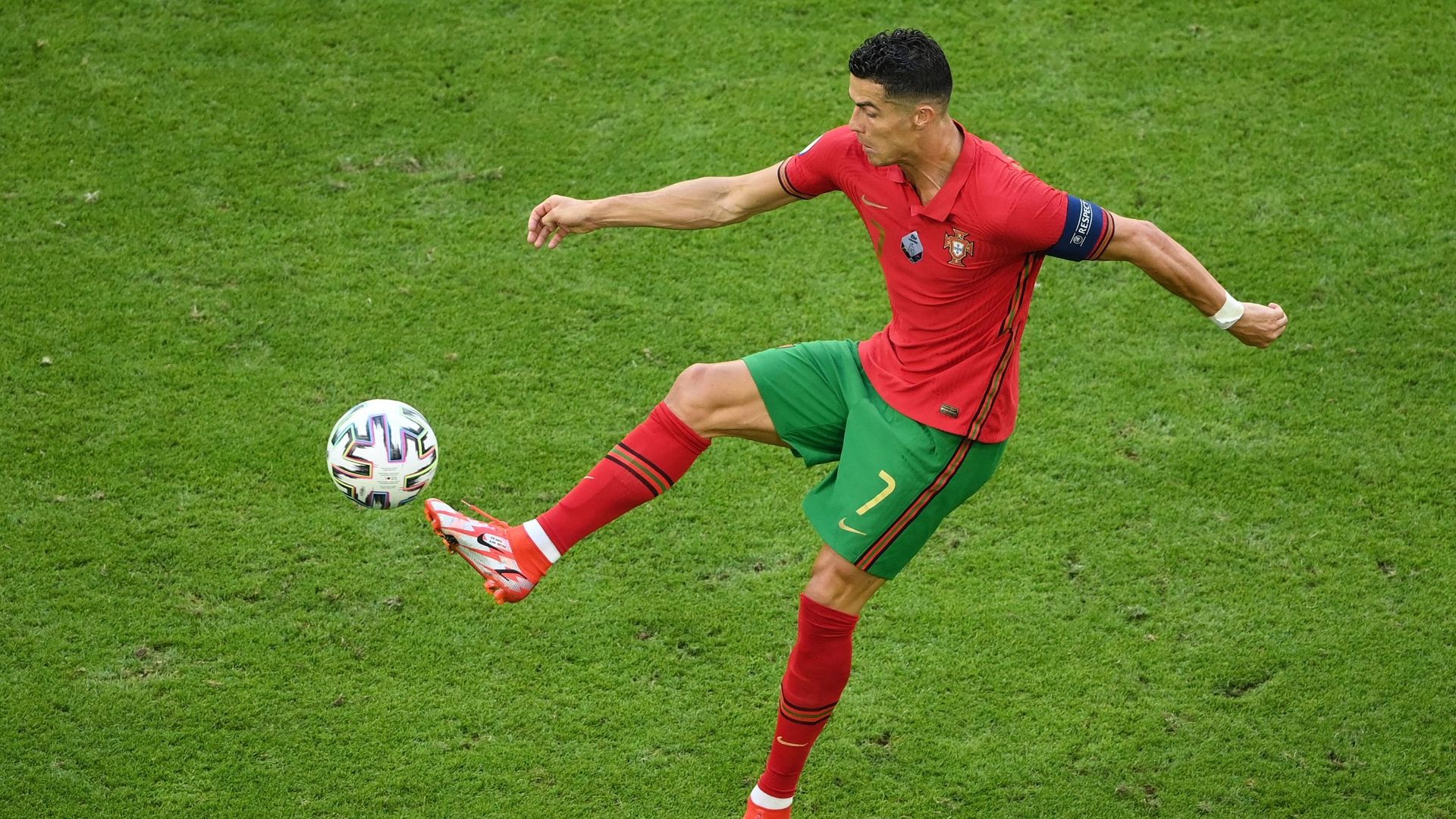 Cristiano Ronaldo a régalé techniquement face à l’Allemagne.