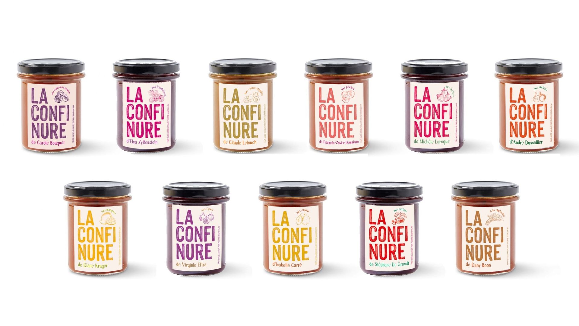La collection de ConfiNures imaginée par Stéphane De Groodt et fabriquée par Pierre Marcolini.