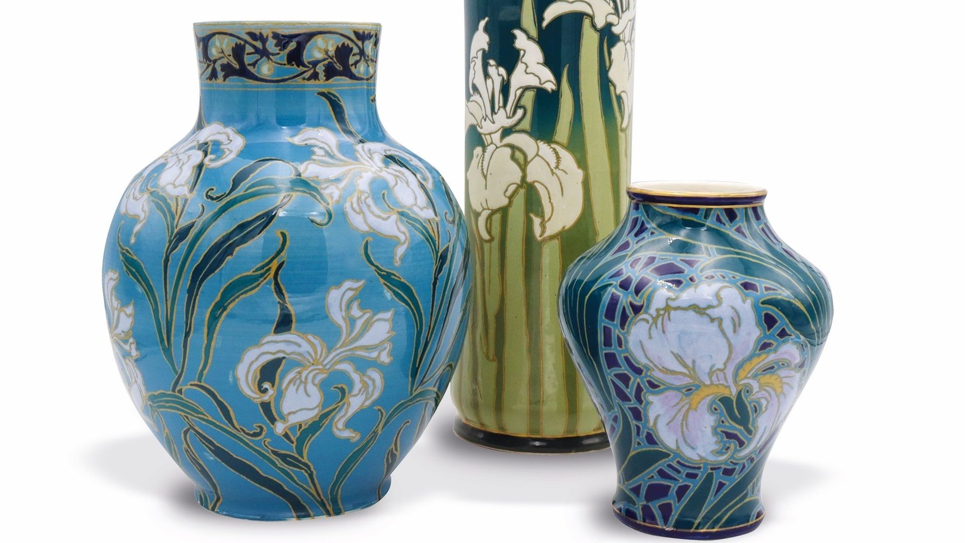 Atelier Boch, Vases de la collection Catteau