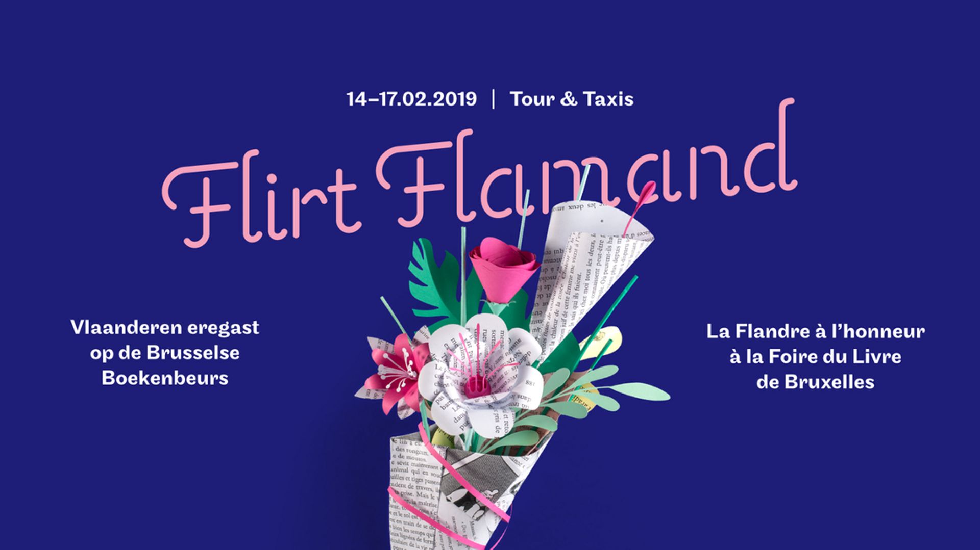 Un flirt avec la littérature flamande proposé aux visiteurs de la prochaine Foire du Livre 2019