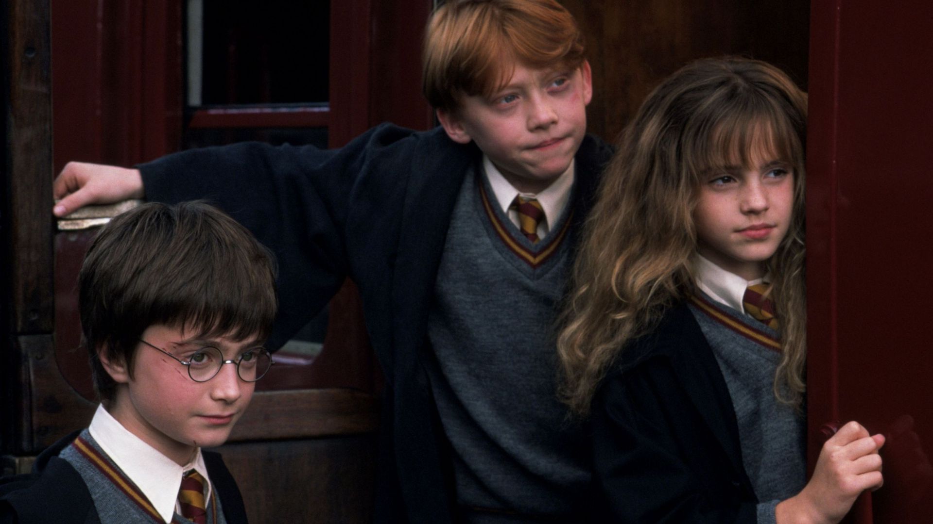 Daniel Radcliffe, Rupert Grint et Emma Watson ont joué Harry Potter, Ron Weasley et Hermione Granger, dans "Harry Potter à l'école des sorciers".