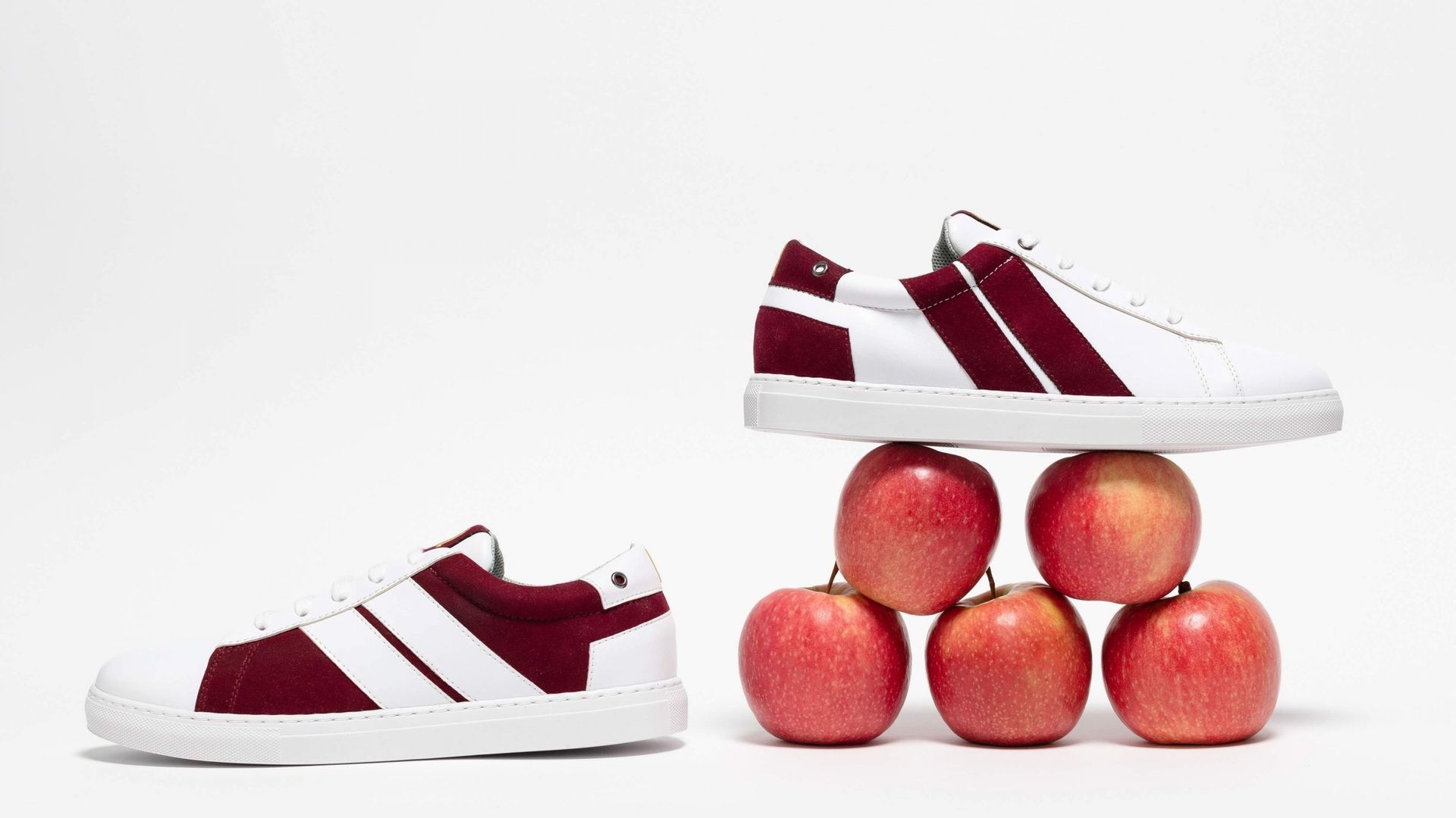 La marque CAVAL présente une collection de baskets en cuir de pomme.