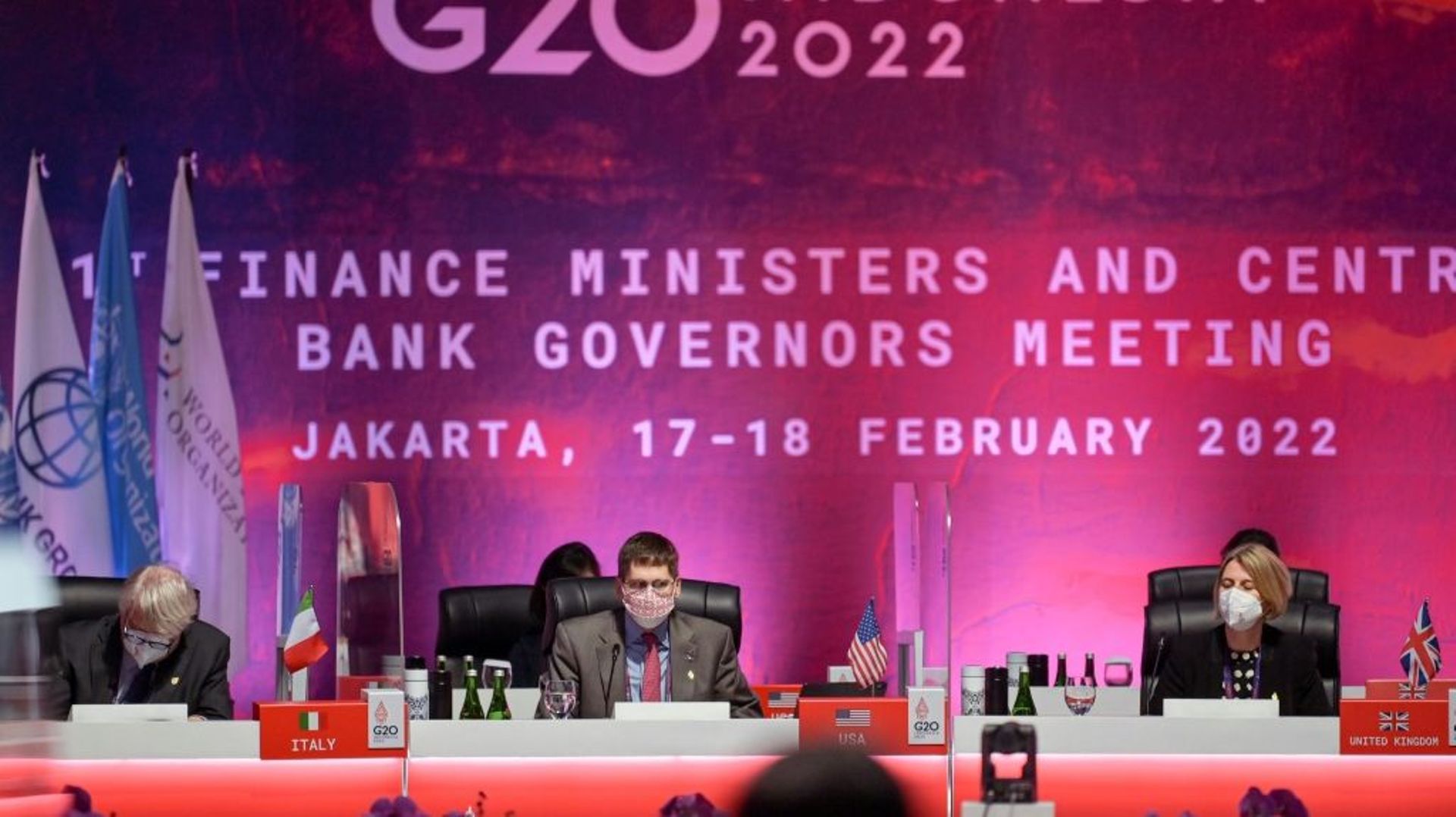 La réunion du G20 Finances, qui s’est ouverte le 17 février 2022 à Jakarta, se tient en format "hybride" à cause de la situation sanitaire