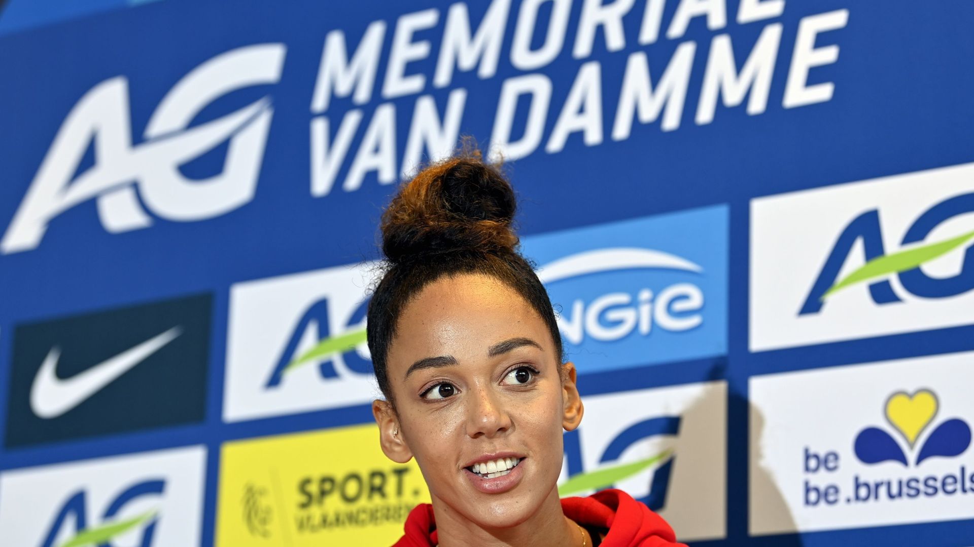 Katarina Johnson-Thompson participera aux 100m haies et au saut en hauteur au Mémorial Van Damme, vendredi à Bruxelles.
