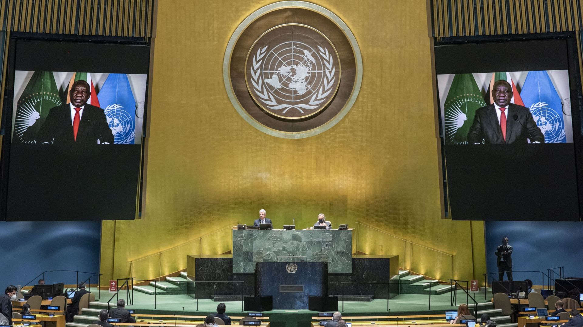 ONU : Cyril Ramaphosa veut que l’Afrique soit mieux représentée au Conseil de sécurité
