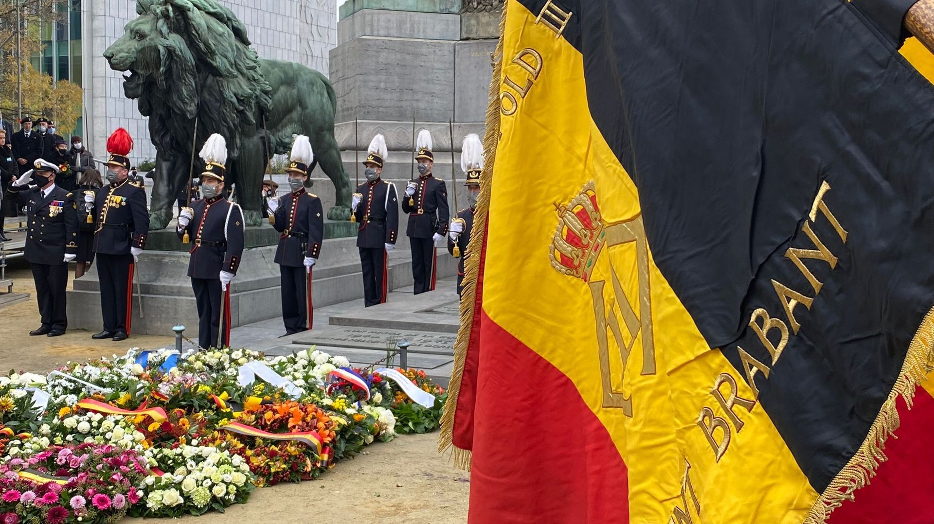 Le roi Philippe célèbre le 103e anniversaire de l’Armistice de 1918 ce jeudi matin à la Colonne du Congrès à Bruxelles.