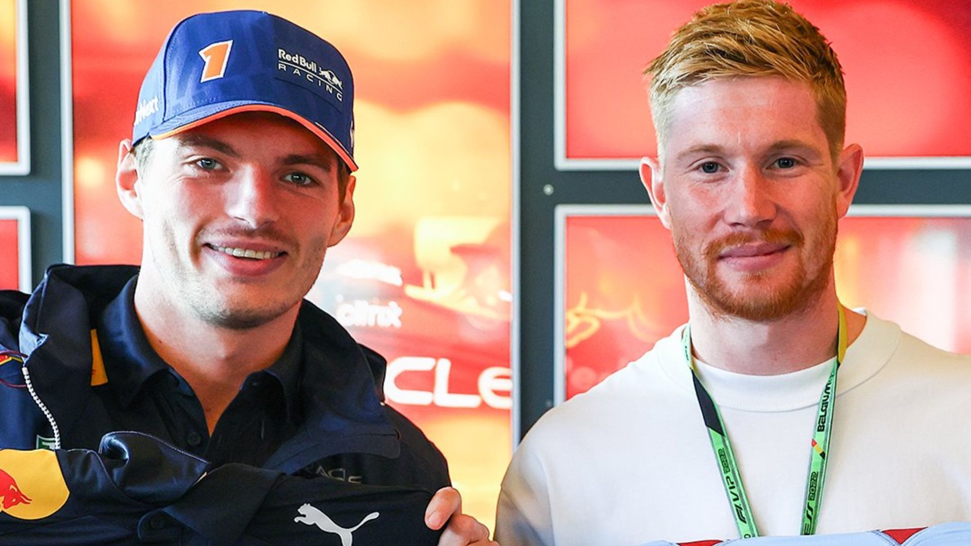 F1 : Max Verstappen et Kevin De Bruyne