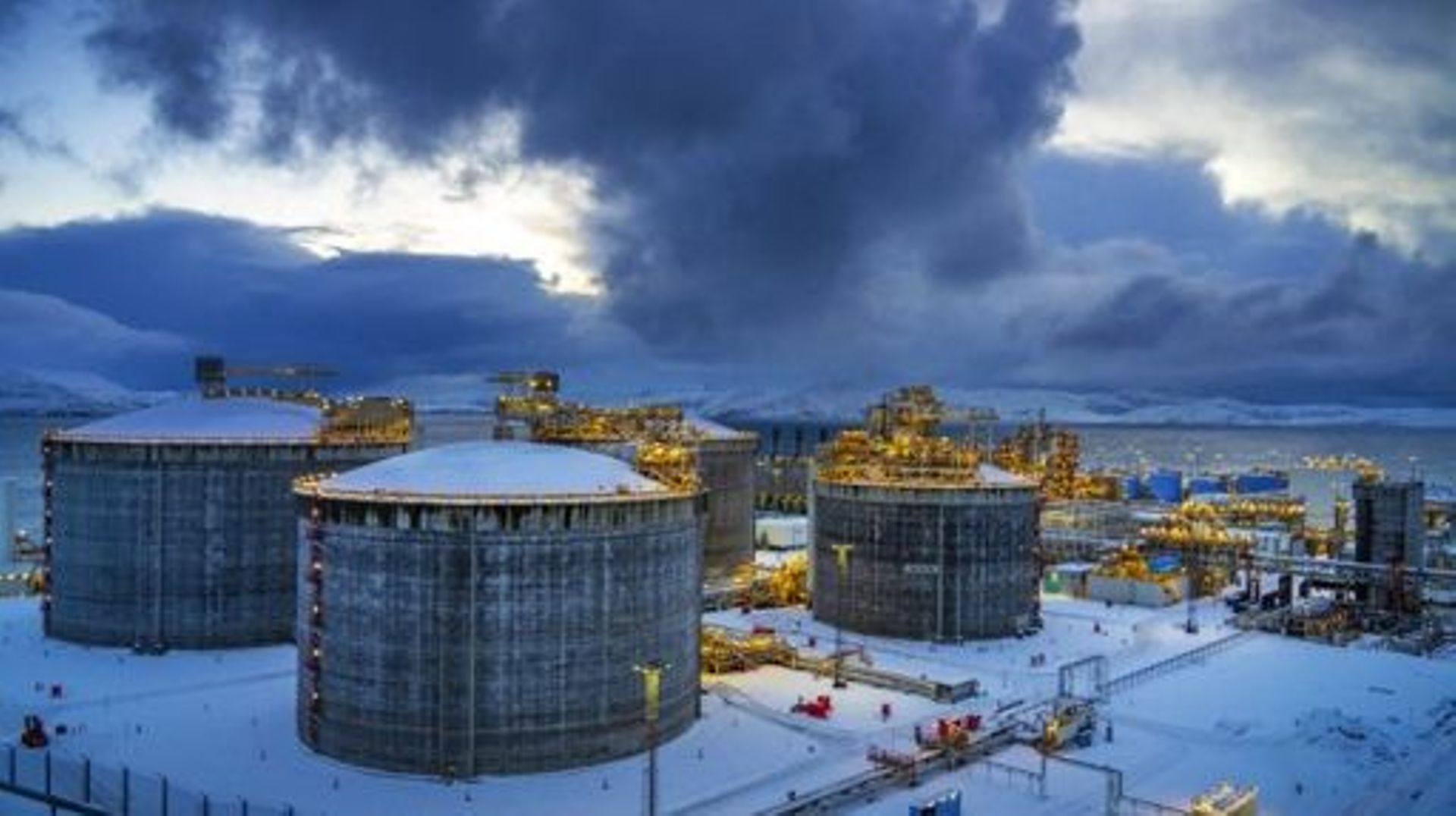 A general overview of Equinor’s LNG facility is pictured in Melkoeya, outside Hammerfest, on january 31, 2023. Norway is growing wealthier by the minute as the conflict in Ukraine boosts its gas revenues, but it is not a "war profiteer", its prime minis