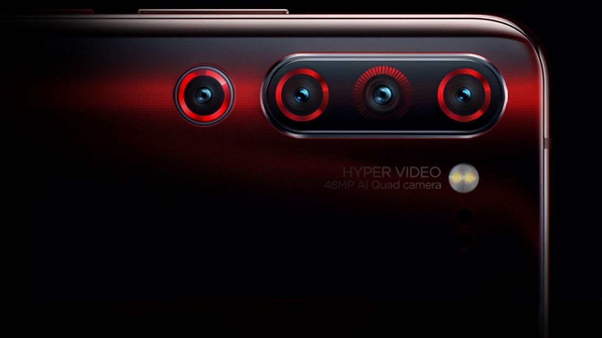 Un aperçu des quatre capteurs photo du futur Lenovo Z6 Pro