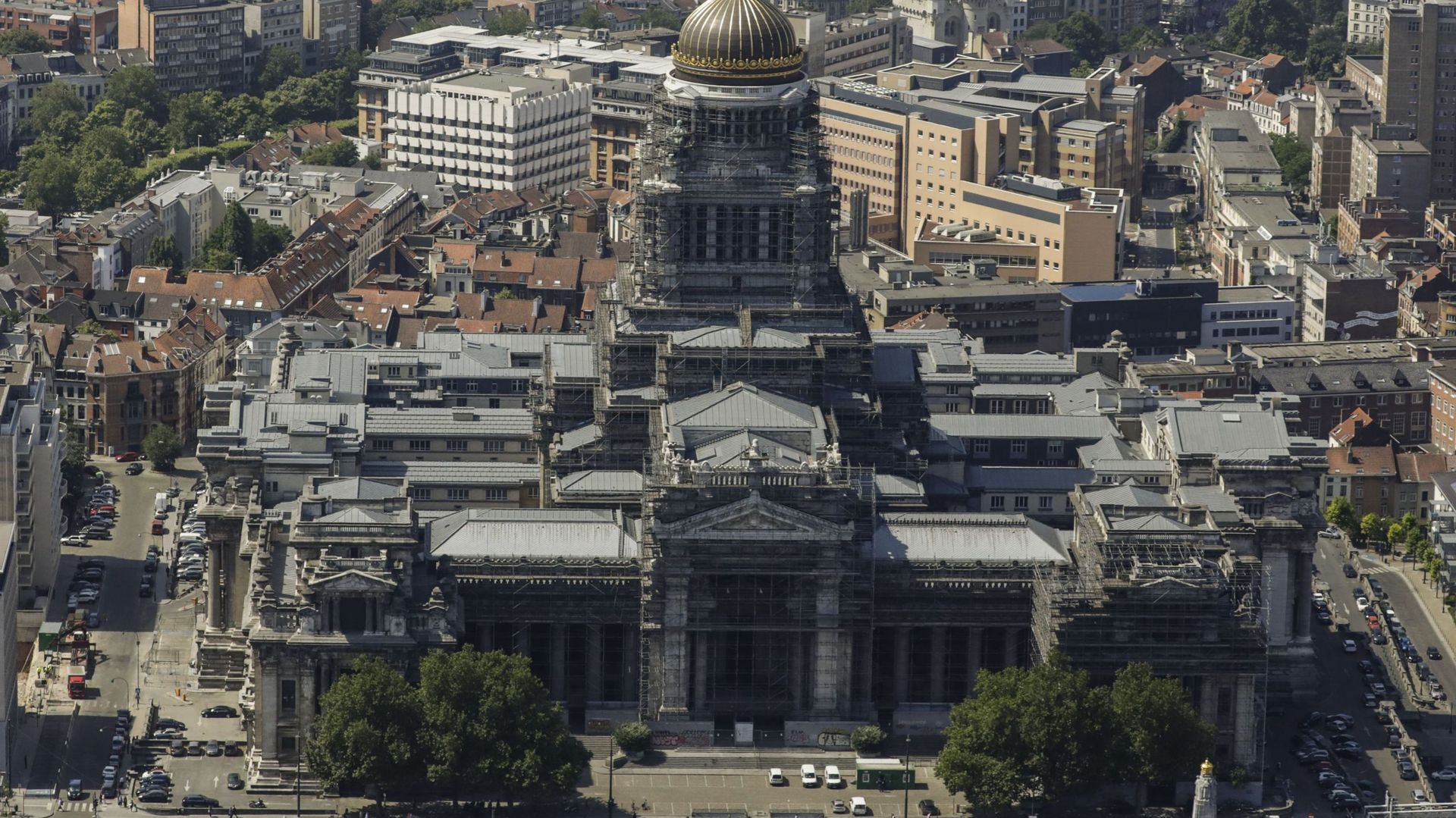 La nouvelle entrée sécurisée du palais de justice de Bruxelles inaugurée en septembre