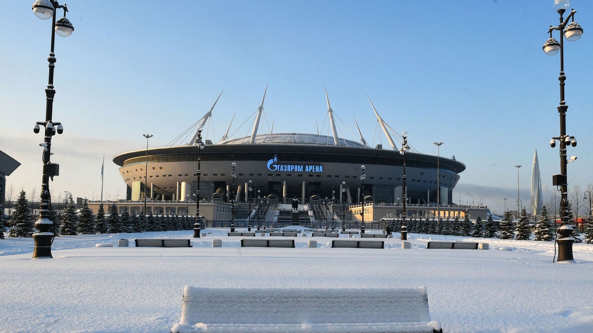  La Gazprom Arena de Saint-Petersbourg