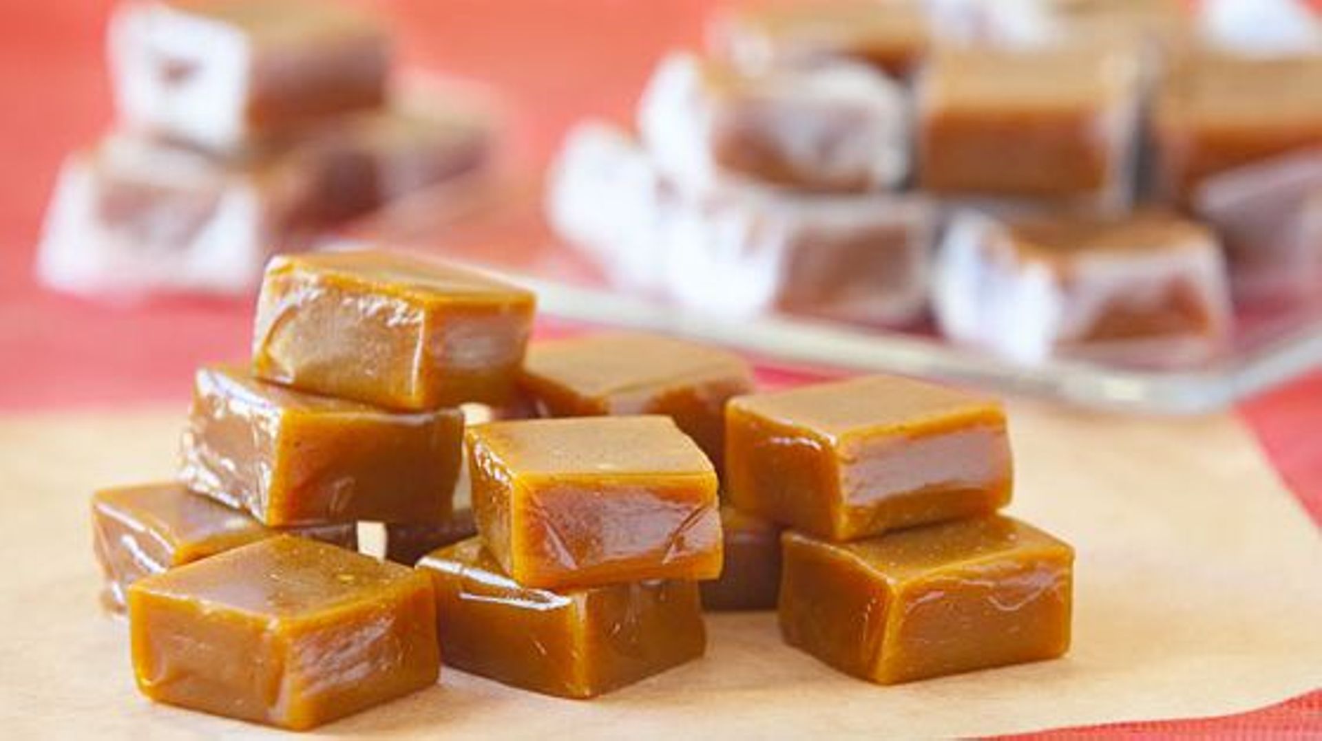 Caramels mous - 5 ingredients 15 minutes