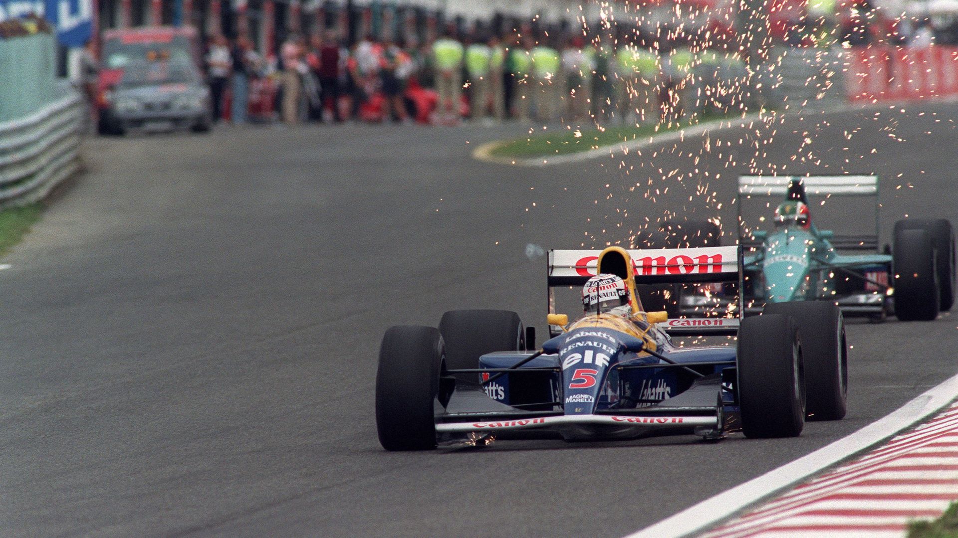 F1 : Image d'illustration de Nigel Mansell en 1992