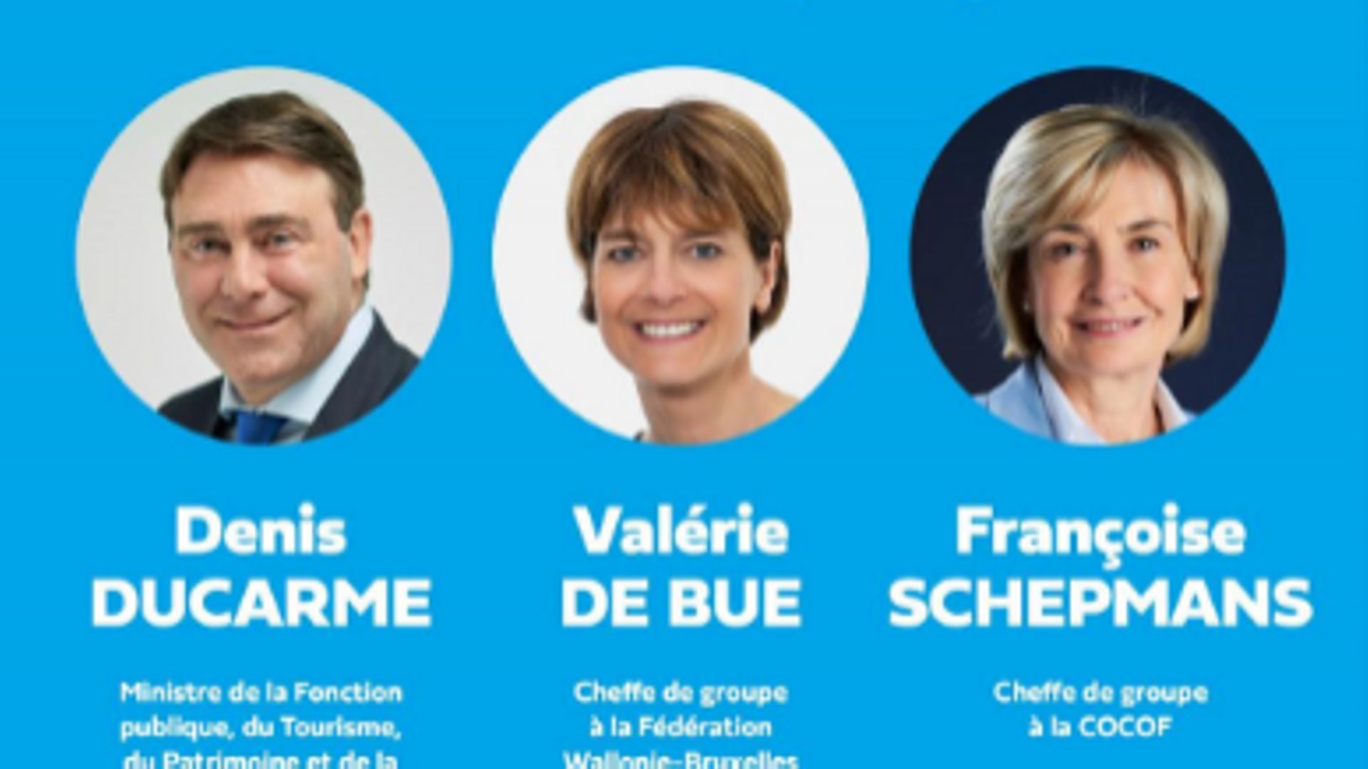 MR: Denis Ducarme remplace Valérie De Bue au gouvernement wallon, une décision illégale, selon le décret !