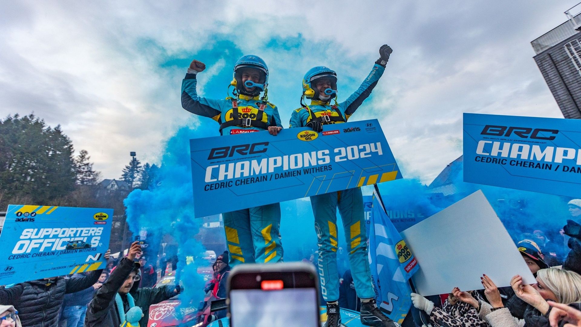 Spa Rally Cédric Cherain devient Champion de Belgique pour la première fois de sa ...