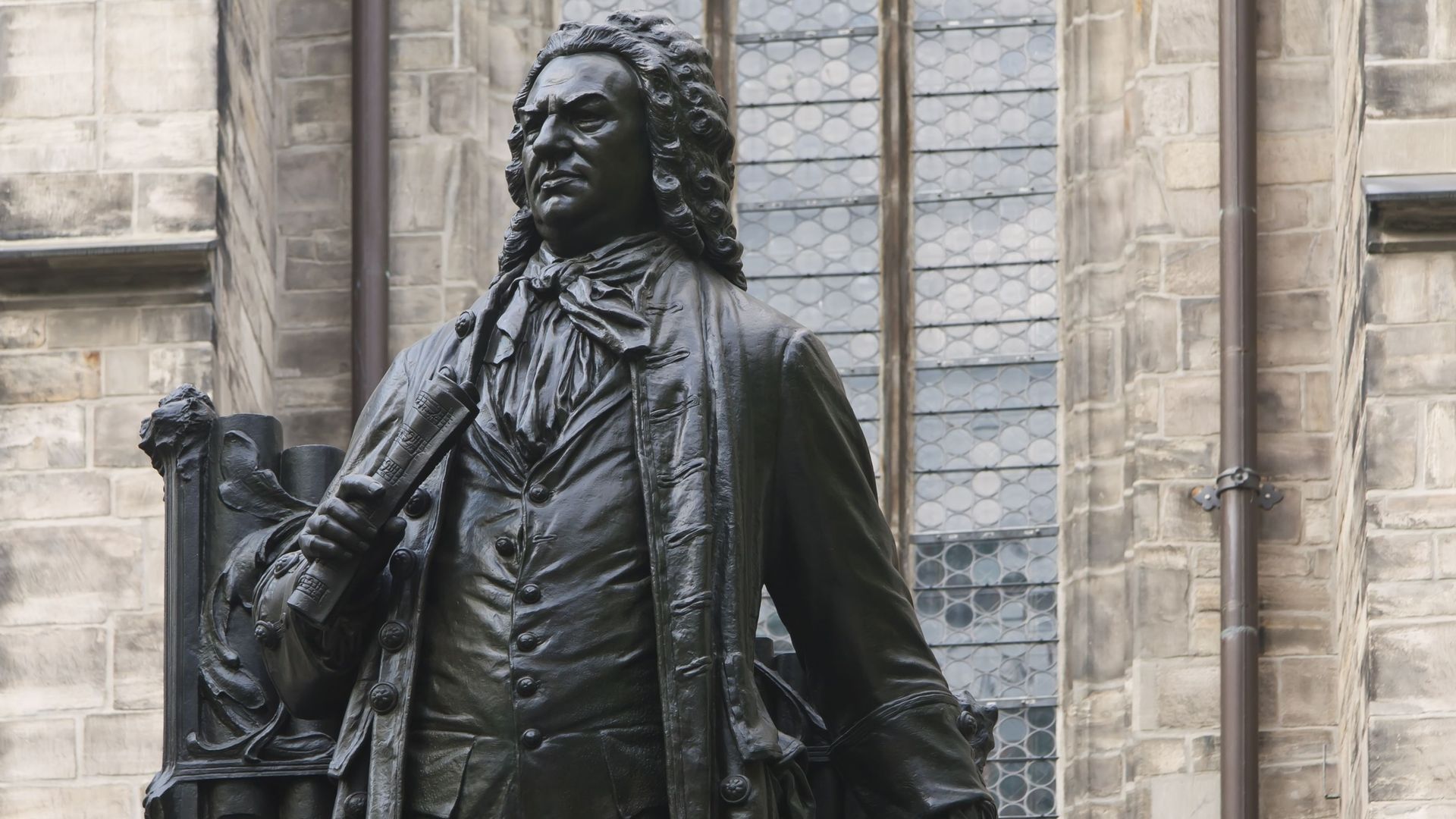 Statue de Bach à Leipzig
