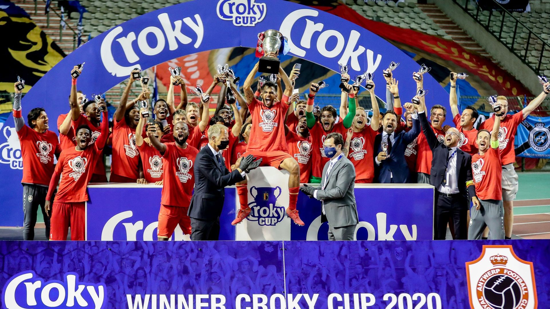 L'Antwerp dernier vainqueur de la Coupe de Belgique qualifié d'office pour l'Europa league