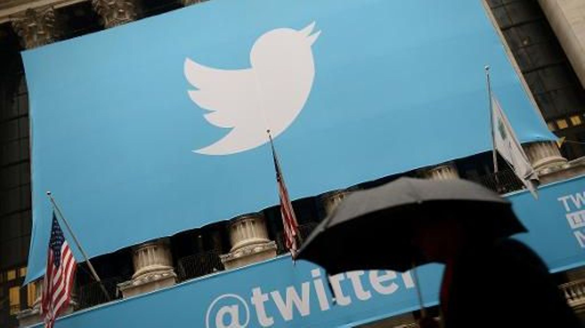 Le logo de Twitter, le 7 novembre 2013 à New York