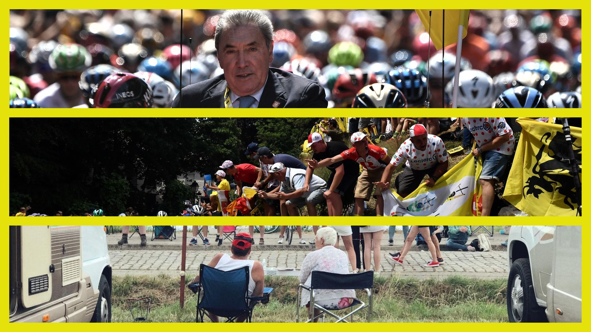 Le Tour de France traverse le Hainaut: suivez la journée en images
