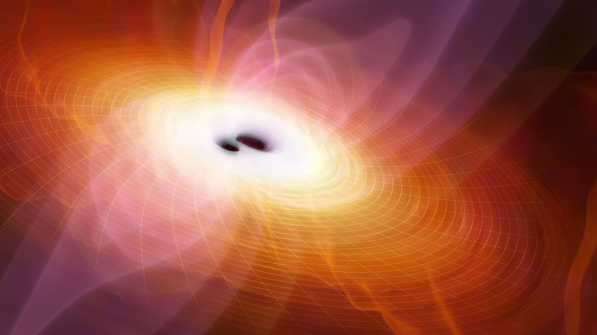 Les ondes gravitationnelles permettraient de mesurer précisément le taux d’expansion de l’Univers