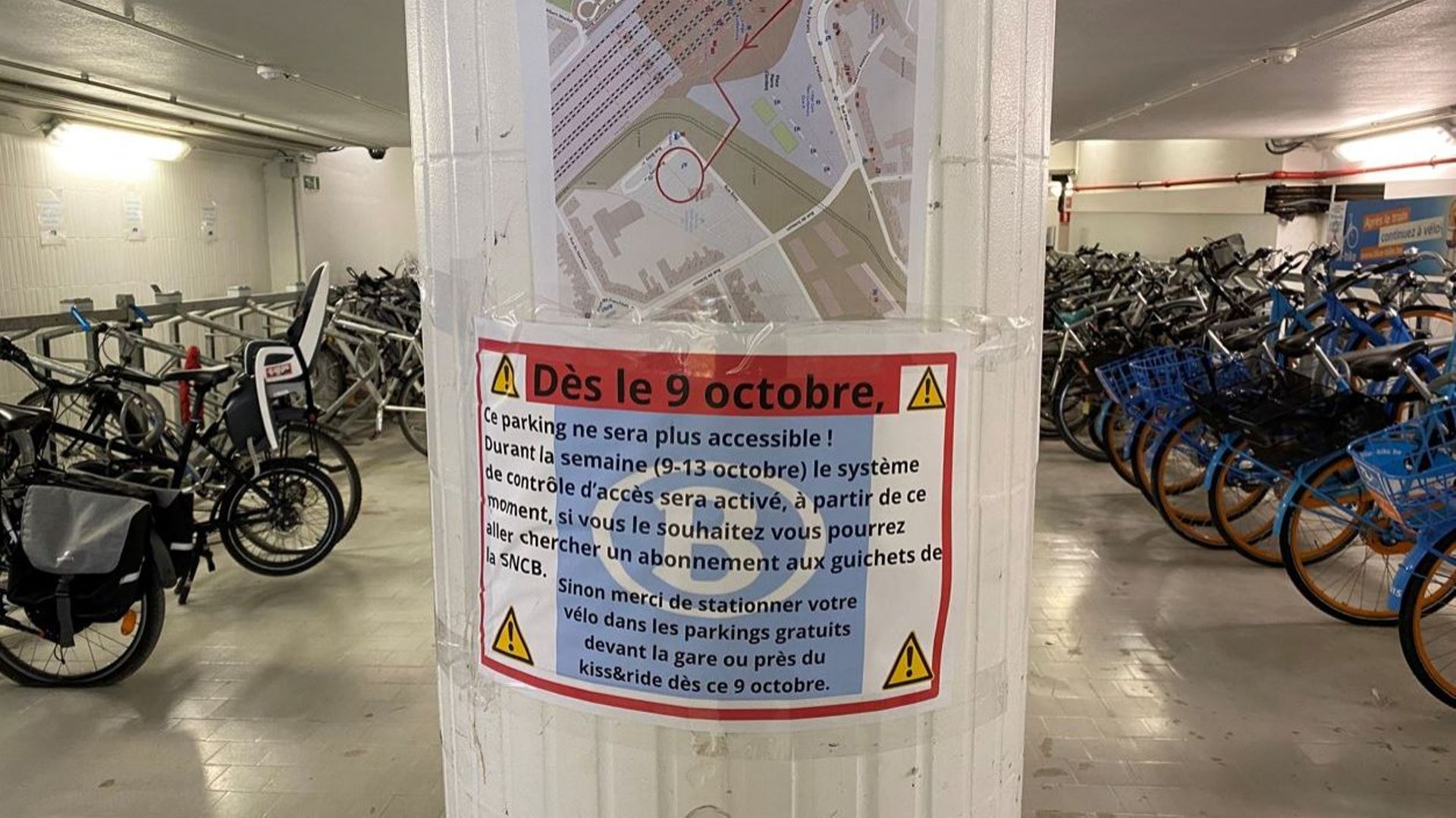 À La Gare Des Guillemins, Un Des Parkings Pour Vélos Devient Payant ...