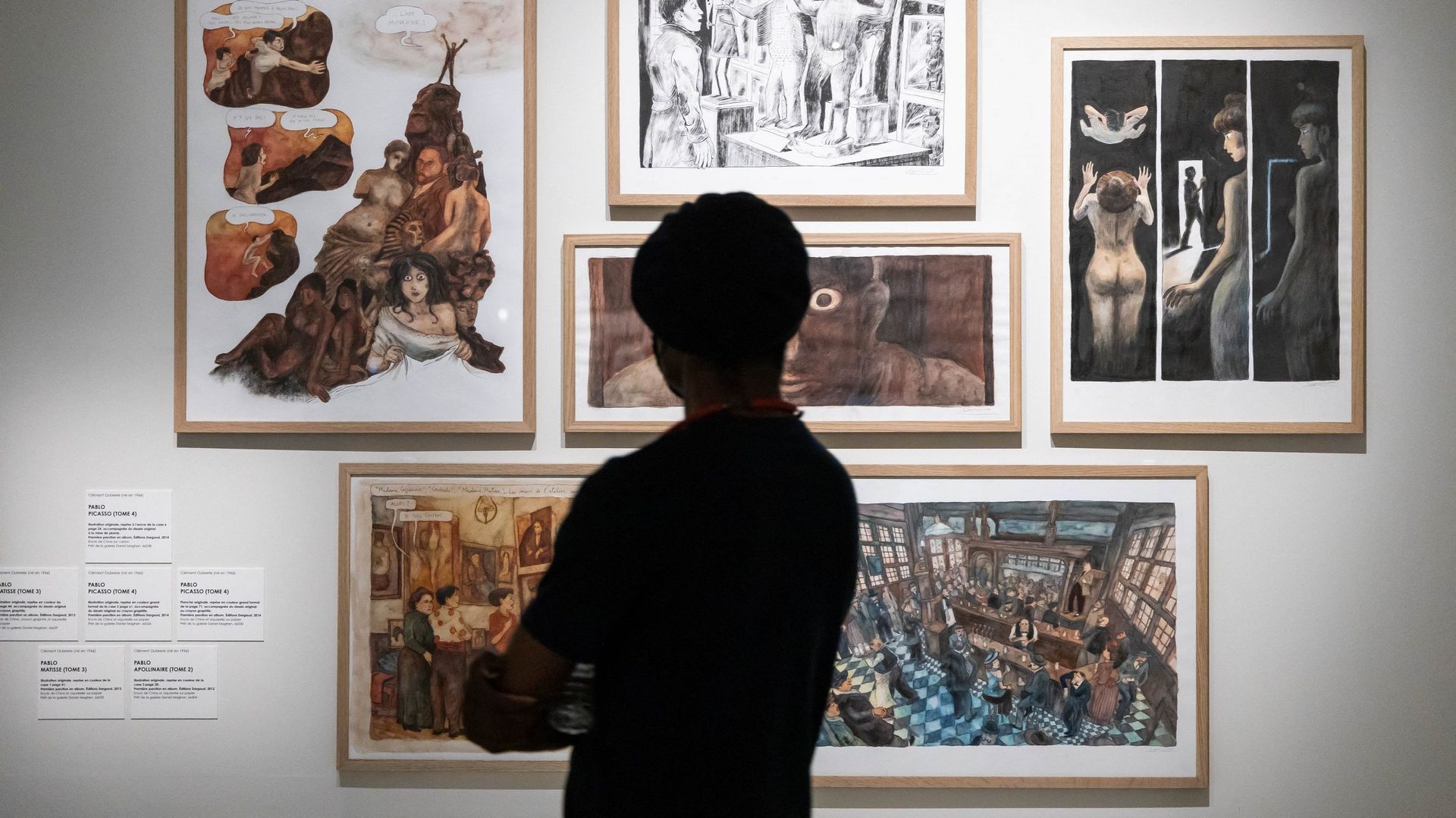L’exposition "Picasso et la bande dessinée" est visible à la Cité Internationale de la bande dessinée et de l’image à Angoulême jusqu’en janvier 2022.