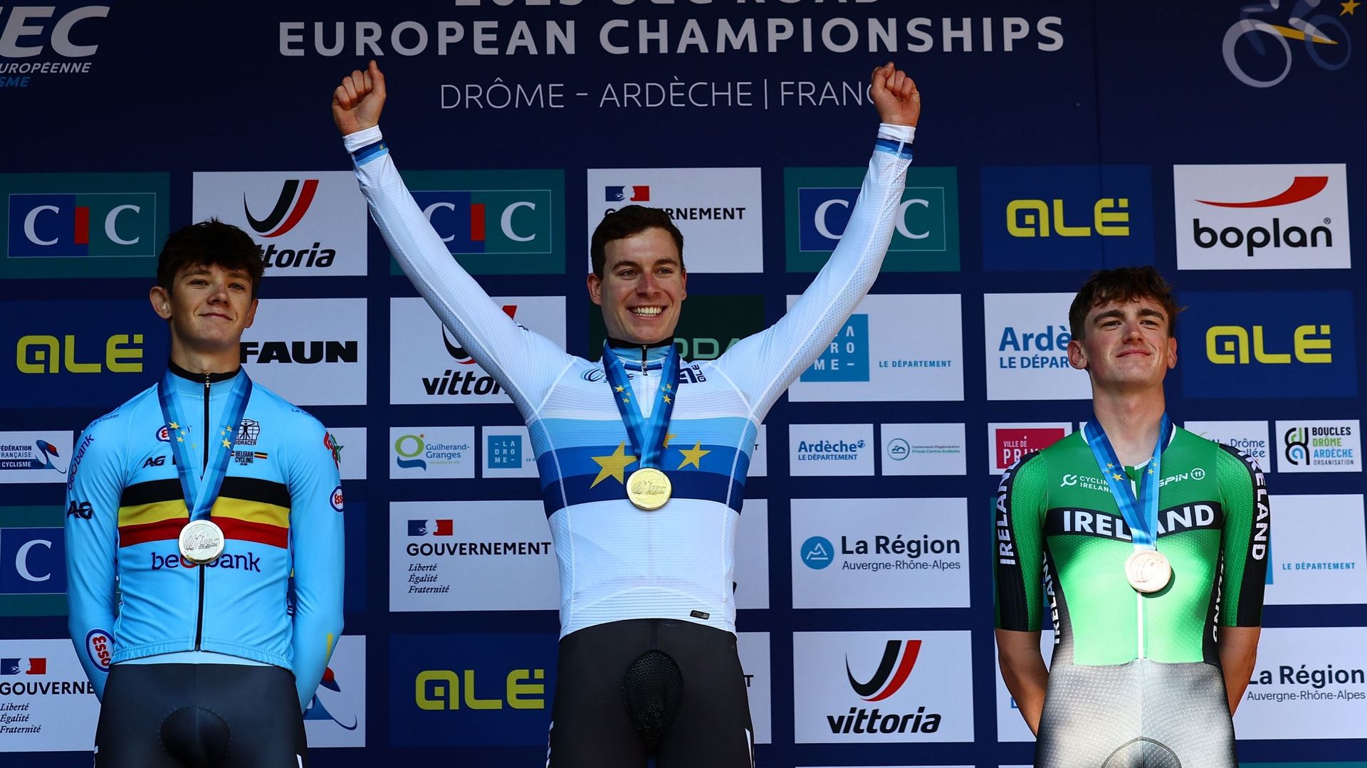 Euro de cyclisme : un titre et deux médailles pour ouvrir le compteur belge sur les chronos espoirs