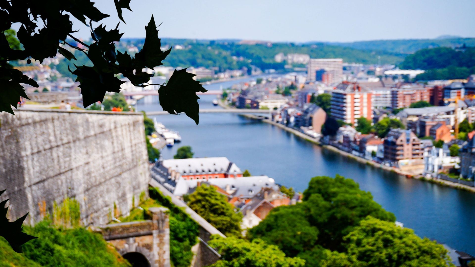 Namur, vue de la Citadelle