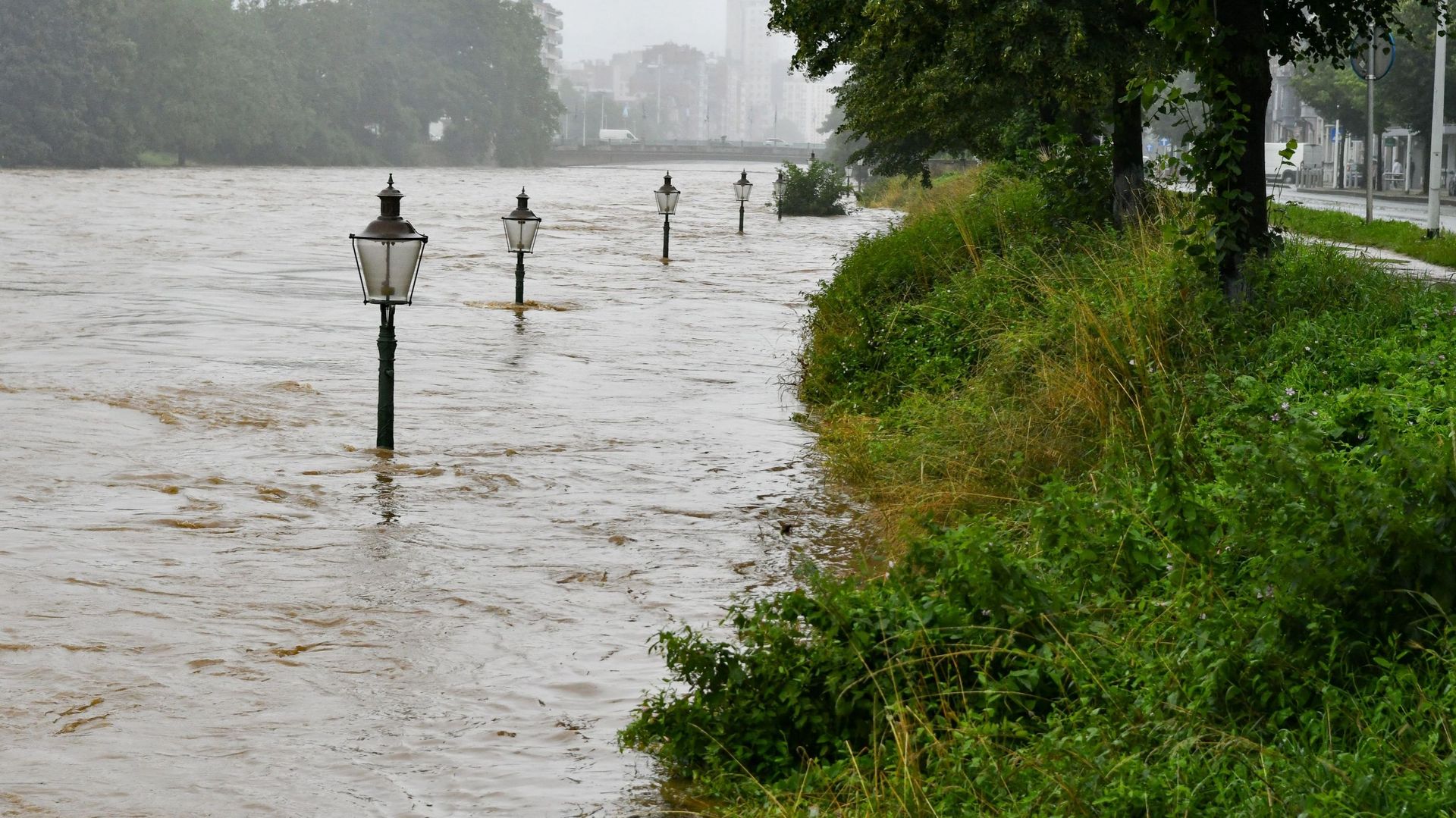 Inondation à Liège le 15 juillet 2021
