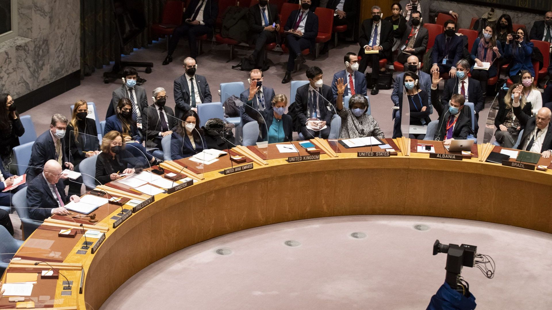 L'ONU a suspendu la Russie de son siège au Conseil des Droits de l'Homme des Nations Unies.