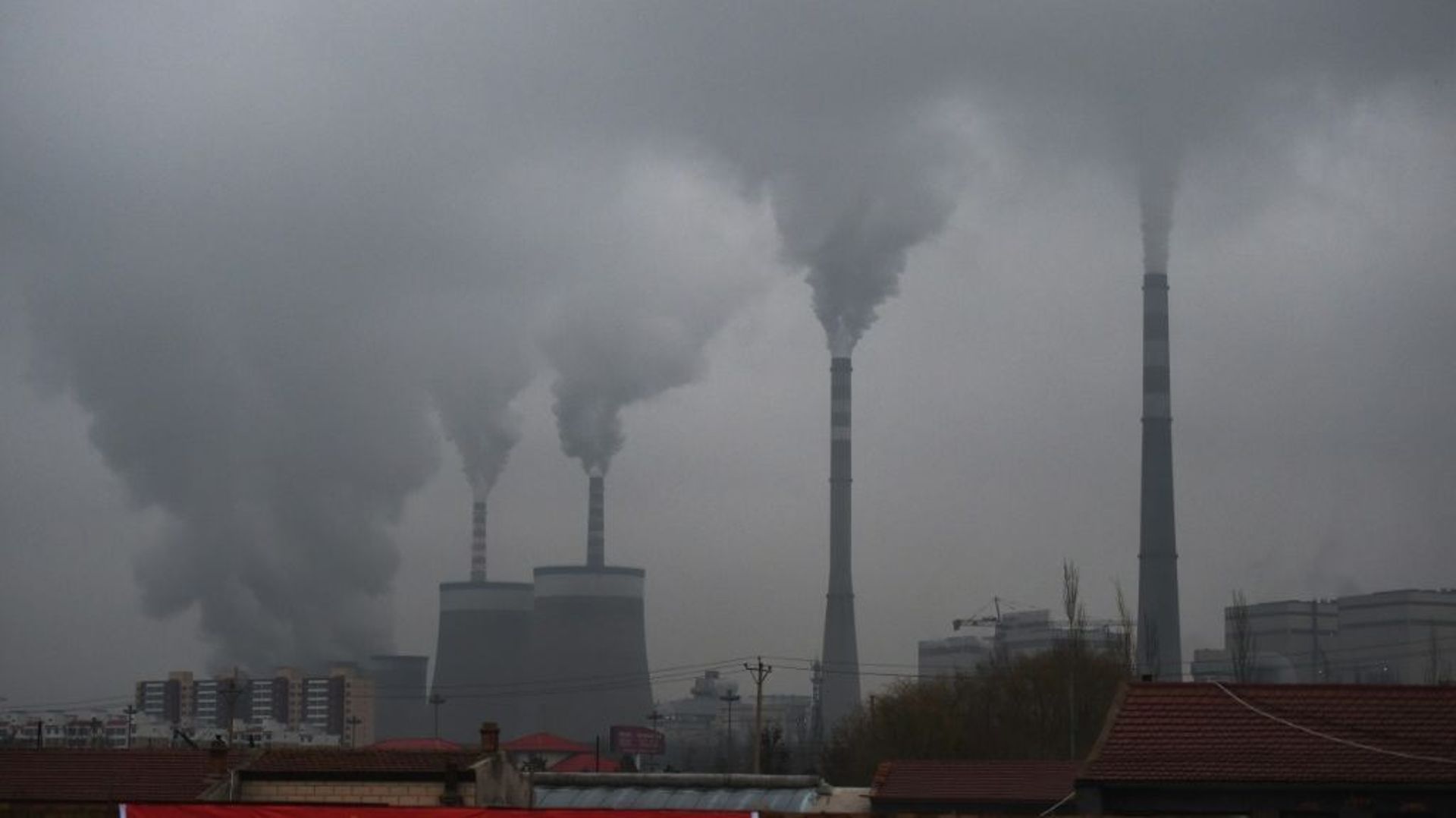 Une centrale à charbon près de Datong, dans la province chinoise du Shanxi le 19 novembre 2015 