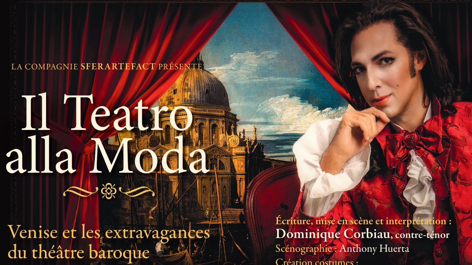 Affiche de « IL Teatro alla Moda »
Venise et les extravagances du théâtre baroque…