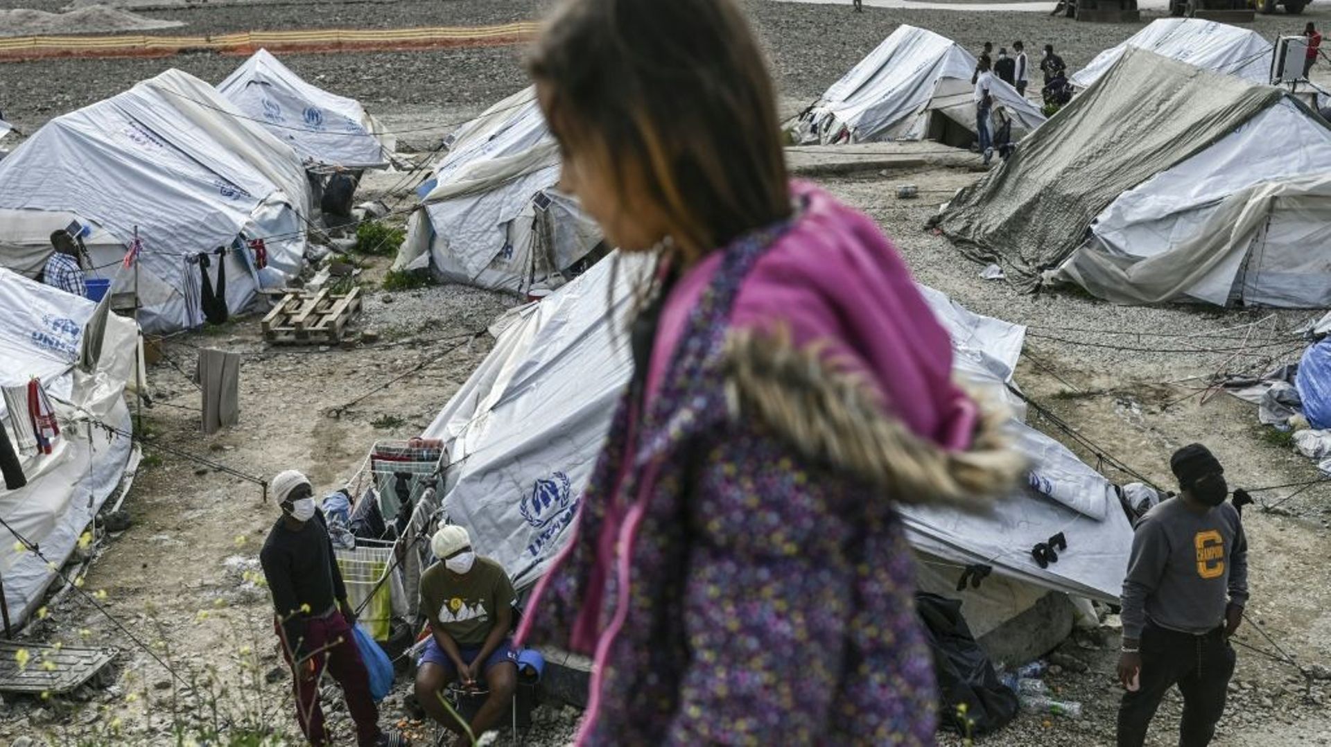 A Lesbos, on estime que 30% des réfugiés ont moins de 18 ans. 