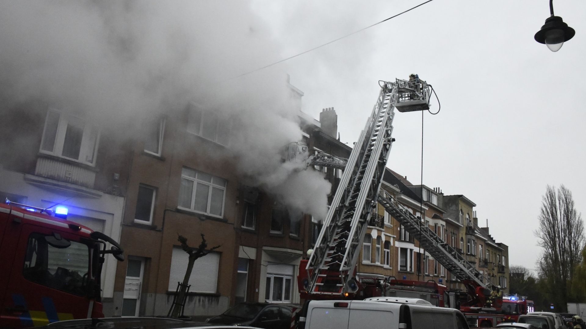 Incendie à Laeken: six adultes et un enfant hospitalisés pour intoxication