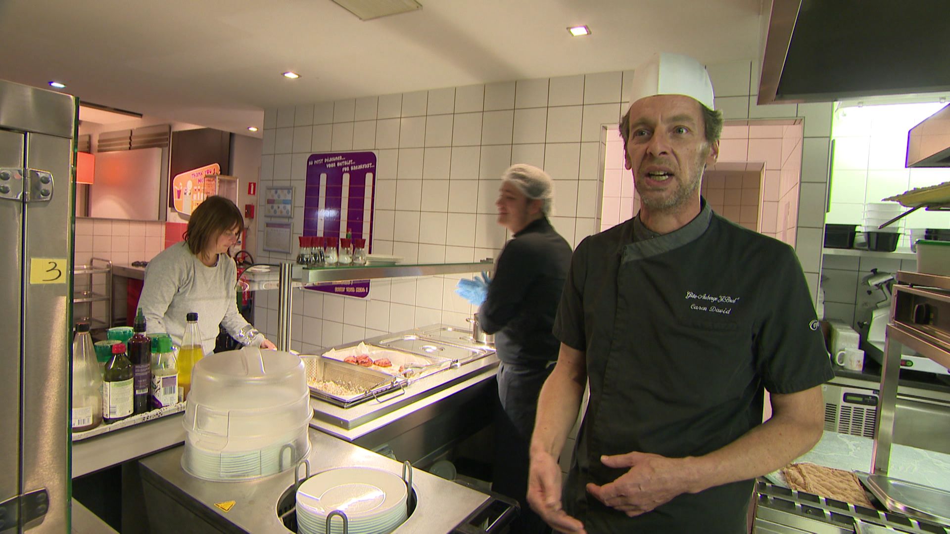 David Caron, chef du Gîte-Auberge Jacques Brel
