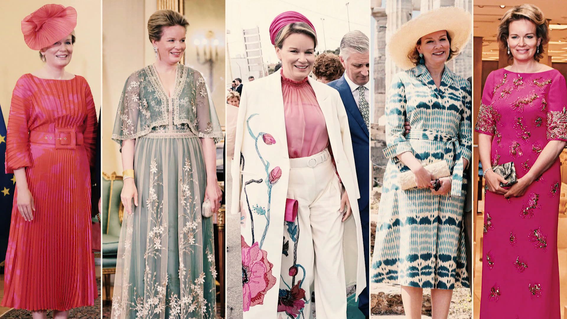 Robe Mathilde La reine Mathilde, une icône de mode - RTBF Actus