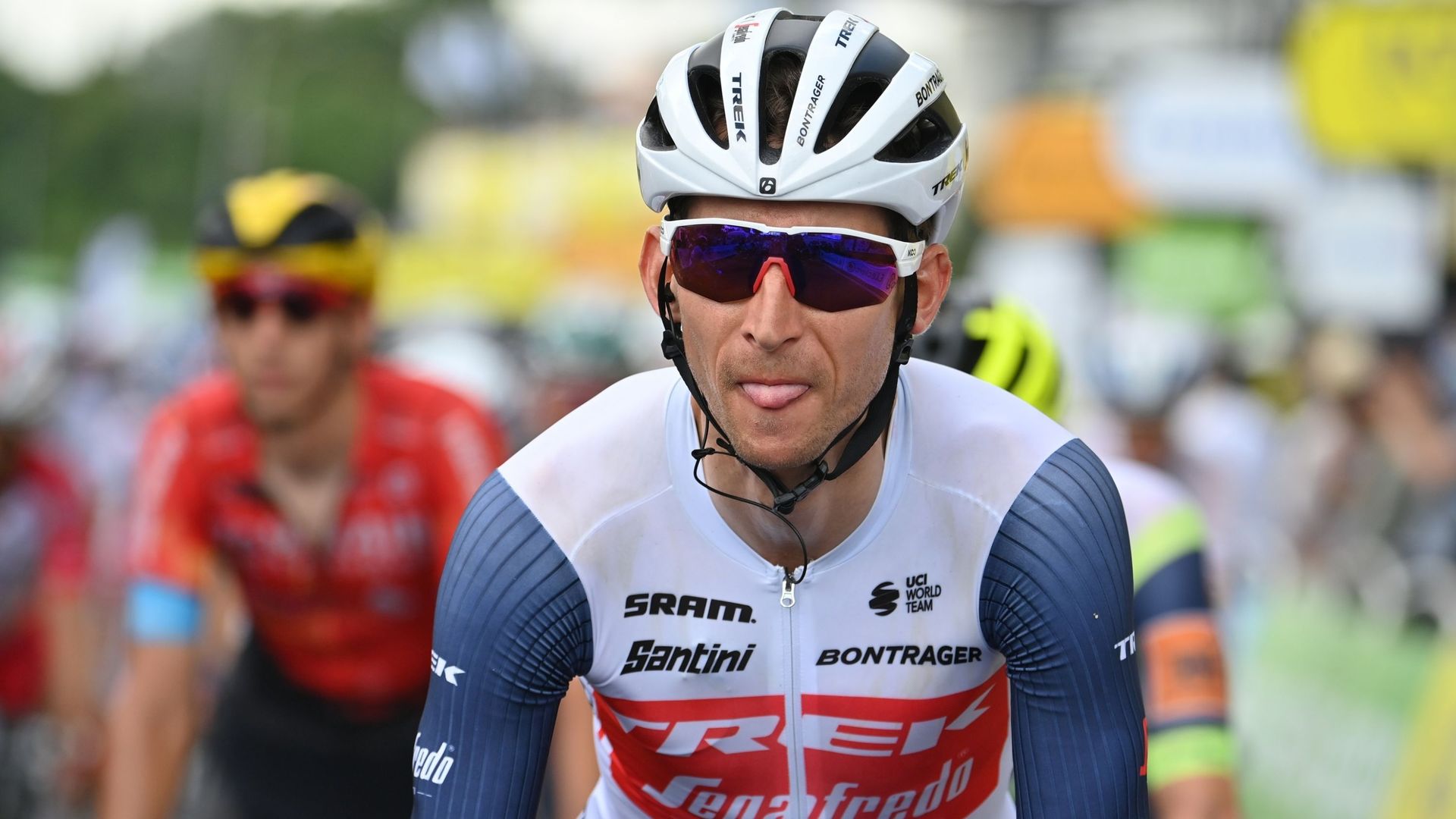 Bauke Mollema lors de la 14e étape du Tour de France.